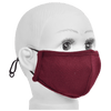Gubbacci-India Gubbacci Standard Masks for Kids (2-4 Years)- Maroon