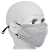 Gubbacci-India Gubbacci Standard Masks for Kids (2-4 Years)- Melange Grey