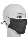 Gubbacci Standard Masks for Kids (5-12 Years)- Charcoal Grey - Gubbacci