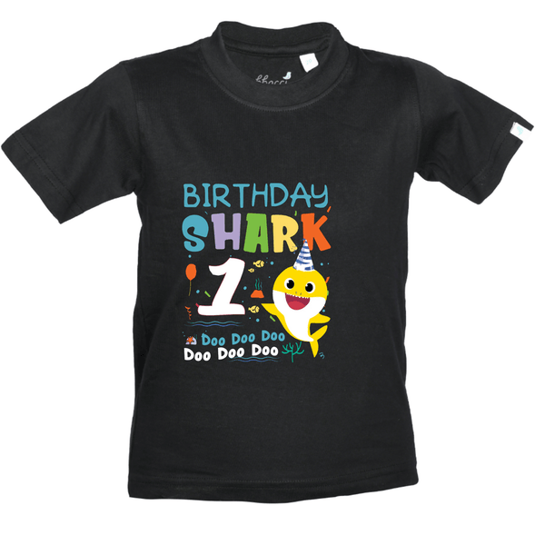 Gubbacci Apparel Kid's T-shirt 18 1st Birthday Shark T-shirt - 1st Birthday Collection Buy 1st Birthday Shark T-shirt - 1st Birthday Collection