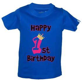 Happy 1st Birthday T-Shirt - 1st Birthday Collection