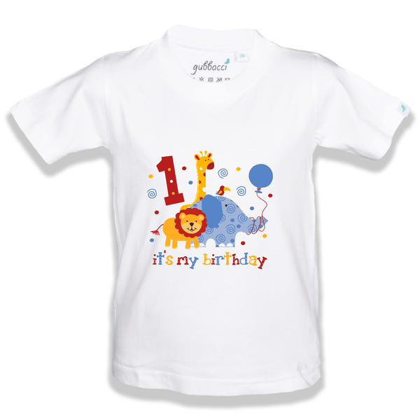 Gubbacci Apparel Kid's T-shirt 18 Its My Birthday T-Shirt - 1st Birthday Collection Buy Its My Birthday T-Shirt - 1st Birthday Collection