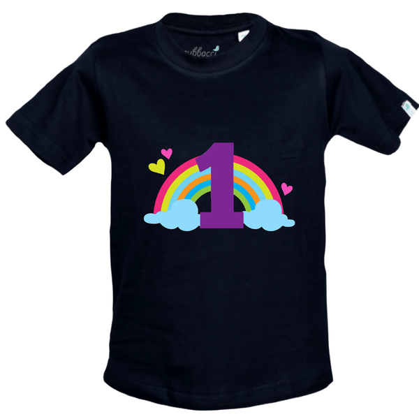 Gubbacci Apparel Kid's T-shirt 18 Kids 1st Birthday T-Shirt - 1st Birthday Collection Buy Kids 1st Birthday T-Shirt - 1st Birthday Collection