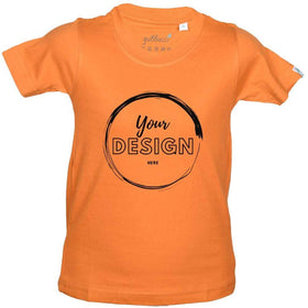 Custom Round Neck T-shirt For Kids & Toddlers