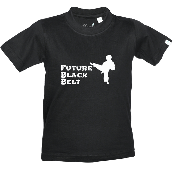 Gubbacci Apparel Kids Round Neck T-shirt 18 Future Black Belt Kids T-Shirt - Funny Kids T-Shirt Buy Future Black Belt Kids T-Shirt - Funny Kids T-Shirt