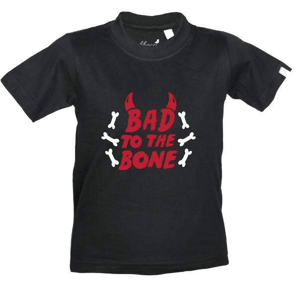 Gubbacci Apparel Kids Round Neck T-shirt 18 Kids Bad to the Bone - Funny Kids T-Shirt Buy Bad to the Bone - Funny Kids T-Shirt