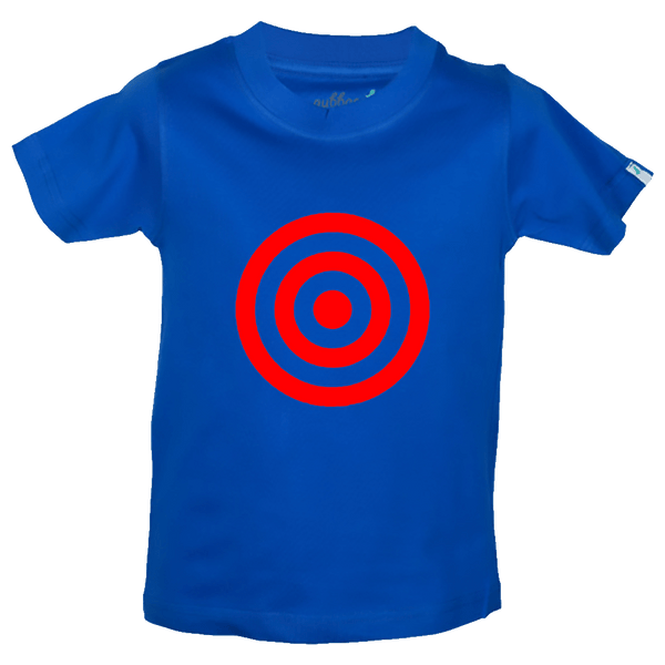 Gubbacci Apparel Kids Round Neck T-shirt 18 Kids 100% Cotton Bulls Eye T-Shirt - Funny Kids T-shirt Buy Kids 100% Cotton Bulls Eye T-Shirt - Funny Kids T-shirt