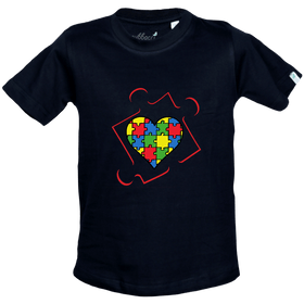 Kids Cotton Autistic Love T-Shirt - Autism Collection