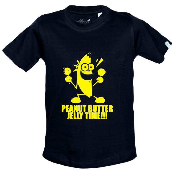Gubbacci Apparel Kids Round Neck T-shirt 18 Penaut Butter Jelly Time!!! - Funny Kids T-Shirt Buy Penaut Butter Jelly Time!!! - Funny Kids T-Shirt