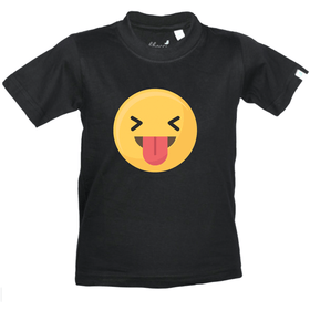 Tongue Out Kids T-Shirt - Emoji Collection