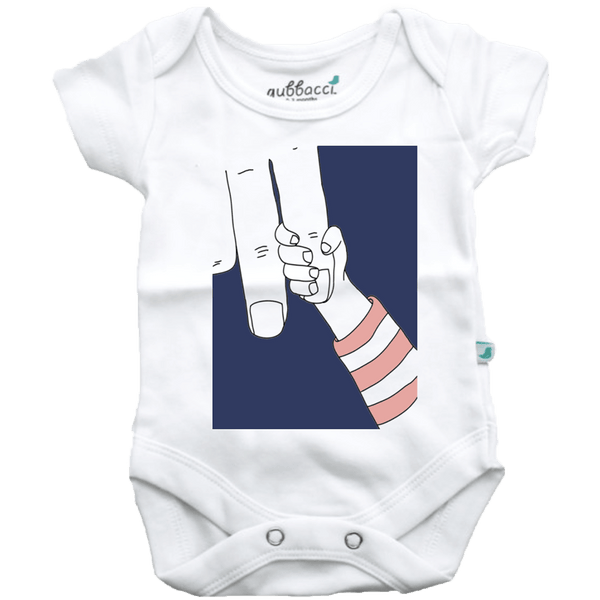 Gubbacci Apparel Onesies 0-3 Months Kid Design By Minal