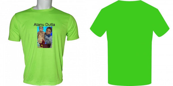Custom Dri-Fit Round Neck T-shirt For Men - Gubbacci-India