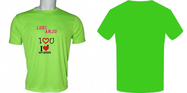 Custom Dri-Fit Round Neck T-shirt For Men - Gubbacci-India