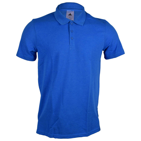 Adidas Polo T-Shirt Blue - DN3098 / S Adidas Collar Cotton Blend - Polo T-shirts Shop Adidas Collar Cotton Blend - Polo T-shirts in Bulk - Customisable