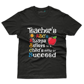 Teachers ABC's T-Shirt- Teacher's Day T-shirt Collection