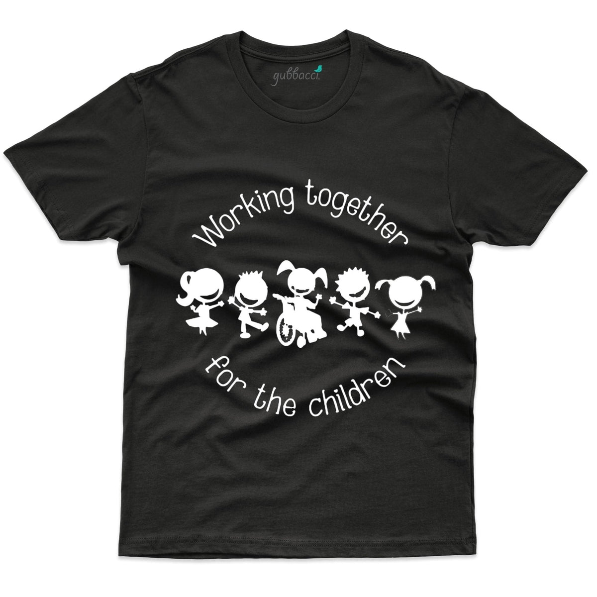 Working Together For Children - Teacher's Day T-shirt Collection | Gubbacci