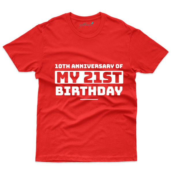 Buy 10th Anniversary T-Shirt - 31st  Birthday Collection
