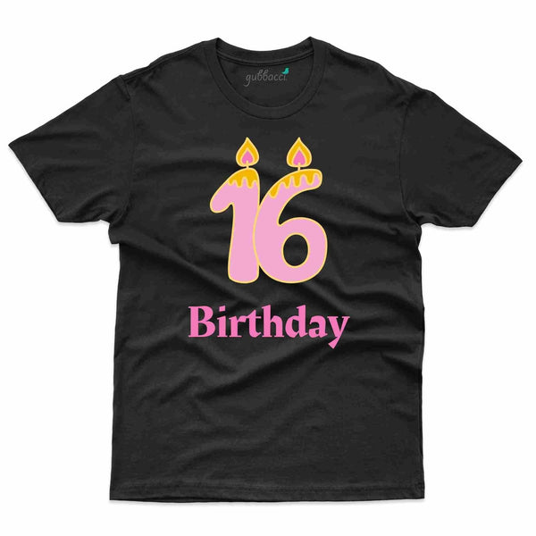16 Birthday T-Shirt - 16th Birthday Collection