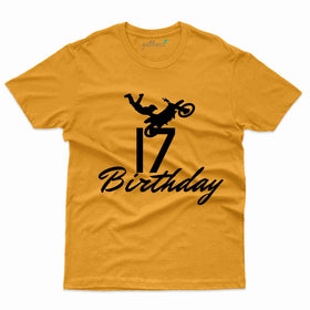 17th Birthday 7 T-Shirt - 17th Birthday Collection