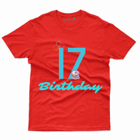 17th Birthday 8 T-Shirt - 17th Birthday Collection