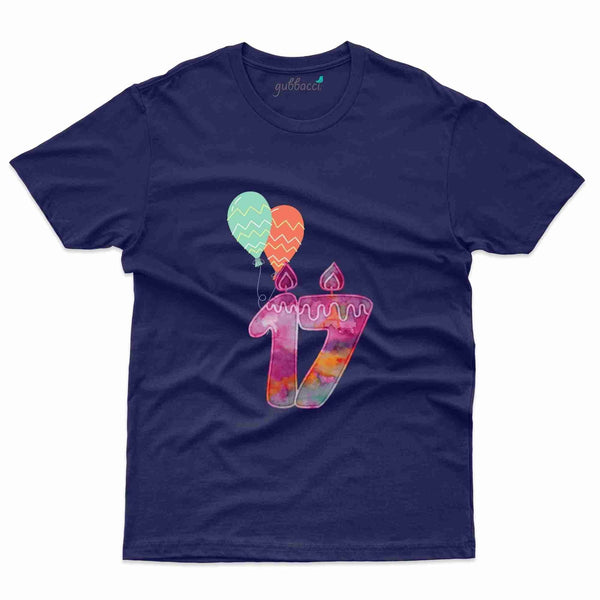 Buy 17th T-Shirt - 17th Birthday Collection
