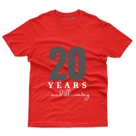 20 And Still Counting T-Shirt - 20th Anniversary Collection