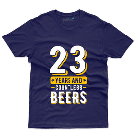 23 Years and Countless Bears T-Shirt - 23rd Birthday Collection