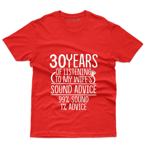 30 Years Of Listening T-Shirt - 30th Anniversary Collection - Gubbacci-India