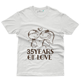 35 Years Of Love T-Shirt - 35th Anniversary Collection
