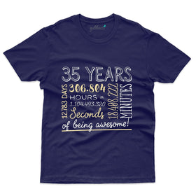 35 Years T-Shirt - 35th Birthday Collection