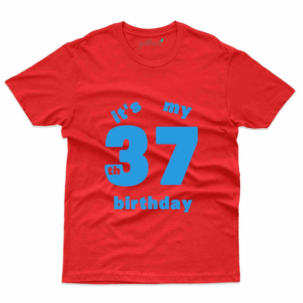 37 Birthday T-Shirt - 37th Birthday Collection - Gubbacci-India