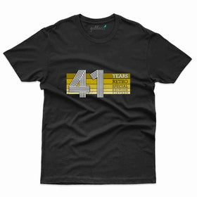41 Of Retro T-Shirt - 41th Birthday Collection