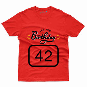 42nd Birthday T-Shirt - 42nd  Birthday Collection