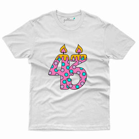 43rd Candle T-Shirt - 43rd  Birthday Collection
