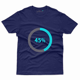 45% Loading T-Shirt - 45th Birthday T-Shirt Collection