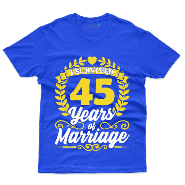 45 Years T-Shirt - 45th Anniversary Collection - Gubbacci-India