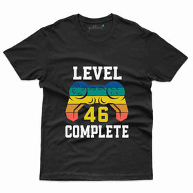46 Level Complete 3  T-Shirt - 46th Birthday Collection