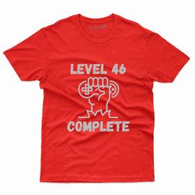 46 Level Complete 4  T-Shirt - 46th Birthday Collection