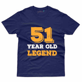 51 Legend T-Shirt - 51st Birthday Collection