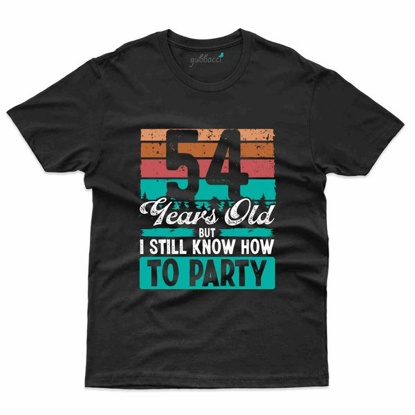 54 Years Old  T-Shirt - 54th Birthday Collection - Gubbacci-India