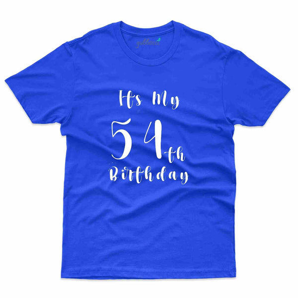 54th Birthday T-Shirt - 54th Birthday Collection - Gubbacci-India