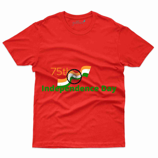 75th Year T-shirt  - Independence Day Collection - Gubbacci-India