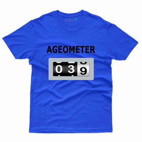Age Meter T-Shirt - 39th Birthday Collection