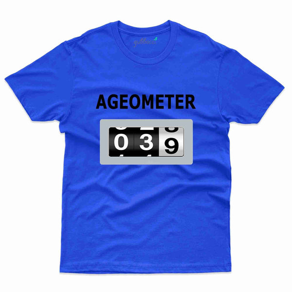 Age Meter T-Shirt - 39th Birthday Collection - Gubbacci-India