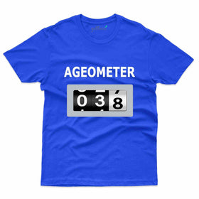 Ageometer T-Shirt - 38th Birthday Collection