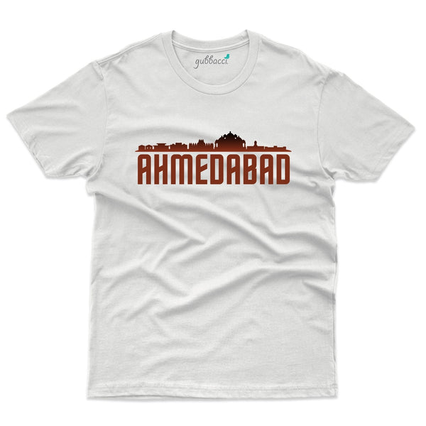Ahmedabad City T-Shirt - Skyline Collection - Gubbacci-India