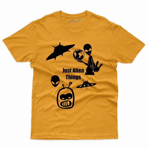 Alien Things - T-shirt Alien Design Collection - Gubbacci-India
