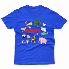 Animals T-Shirt - Doodle Collection