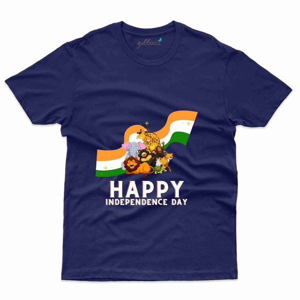 Animals T-shirt  - Independence Day Collection - Gubbacci-India