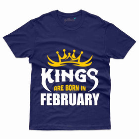 Are Born T-Shirt - February Birthday Collection